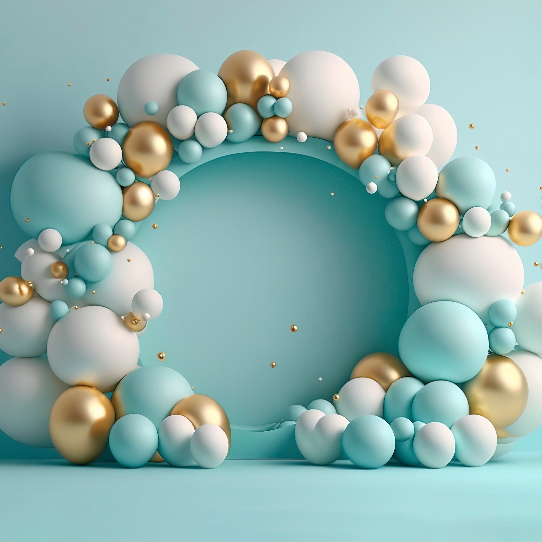 3D Balloon Frame Arch